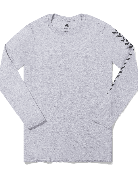 Diddly Squat Farm Grey Long Sleeved Distressed T-shirt