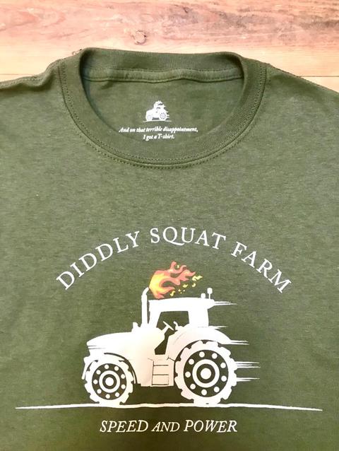 Diddly Squat Farm Kids T Shirt - Green