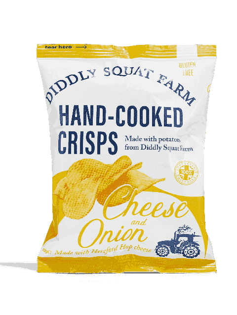 Box X 24 of Diddly Squat Farm Hand Cooked Crisps